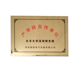 Peking University Cooperative Unit certificate